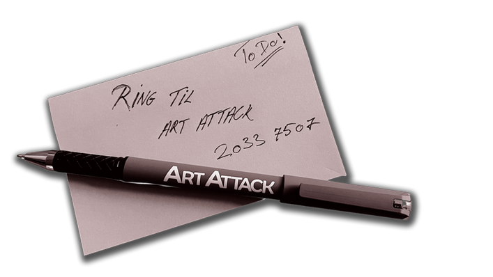 Ring til Art Attack